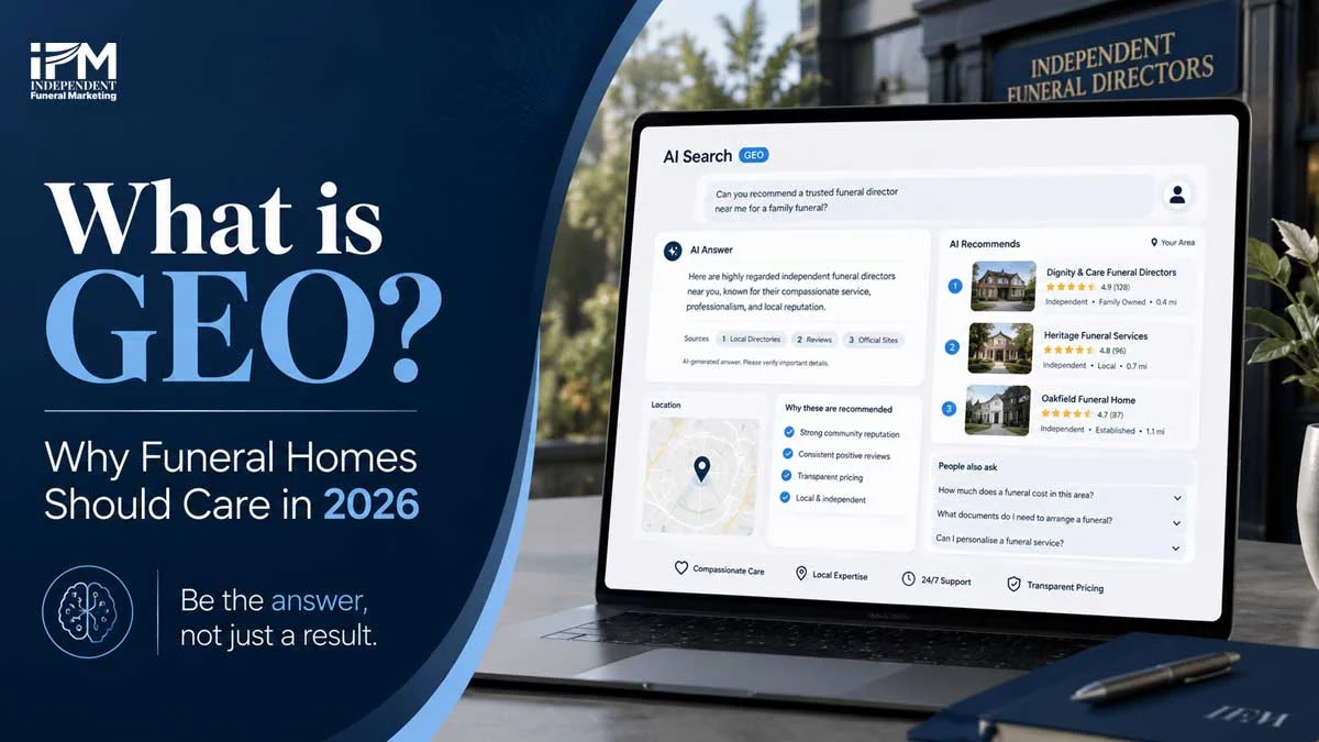 What Is GEO and Why Should Funeral Homes Care About It in 2026?