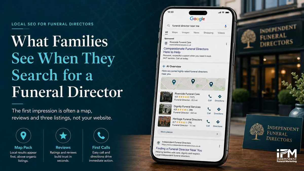 What Families See When They Search for a Funeral Director