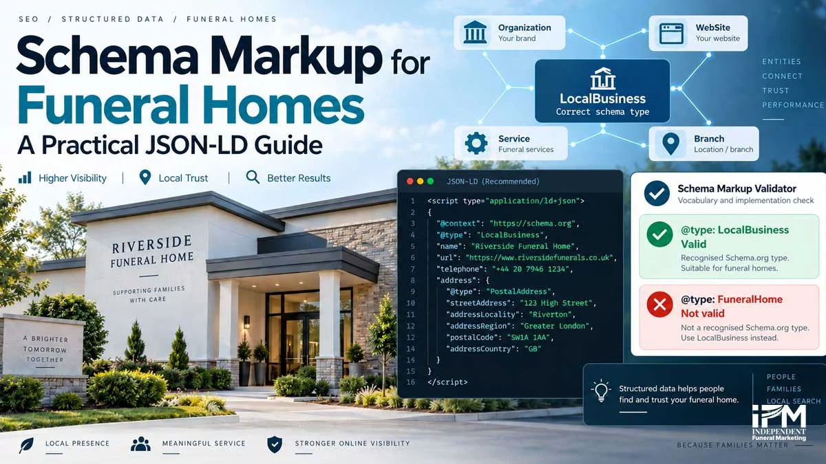 Schema Markup for Funeral Homes: A Practical JSON-LD Guide