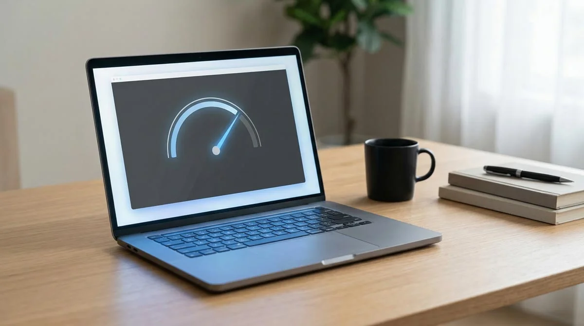 Google PageSpeed Insights performance report for a funeral home website on mobile showing a high score and fast loading Core Web Vitals metrics
