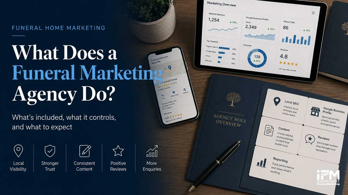 What does a funeral marketing agency actually do?